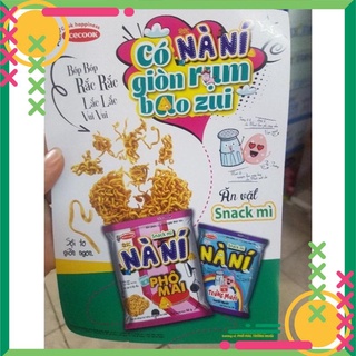 Snack Mì Nà Ní Vị Phô Mai & Trứng Muối 52g