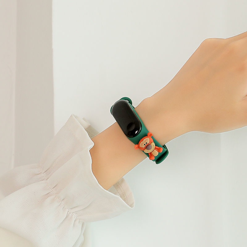 Vòng Tay Đèn LED 50m Chống Thấm Nước Họa Tiết Hoạt Hình Phong Cách Hàn Quốc Cho Học Sinh Tiểu Học