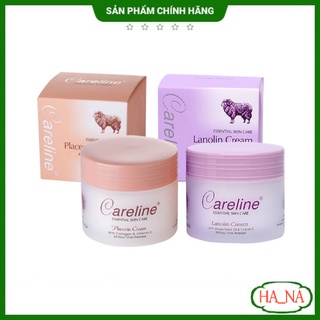Kem dưỡng ẩm mỡ cừu úc 100ml, kem làm trắng careline lanolin/placenta cream - dành cho mọi lứa tuổi