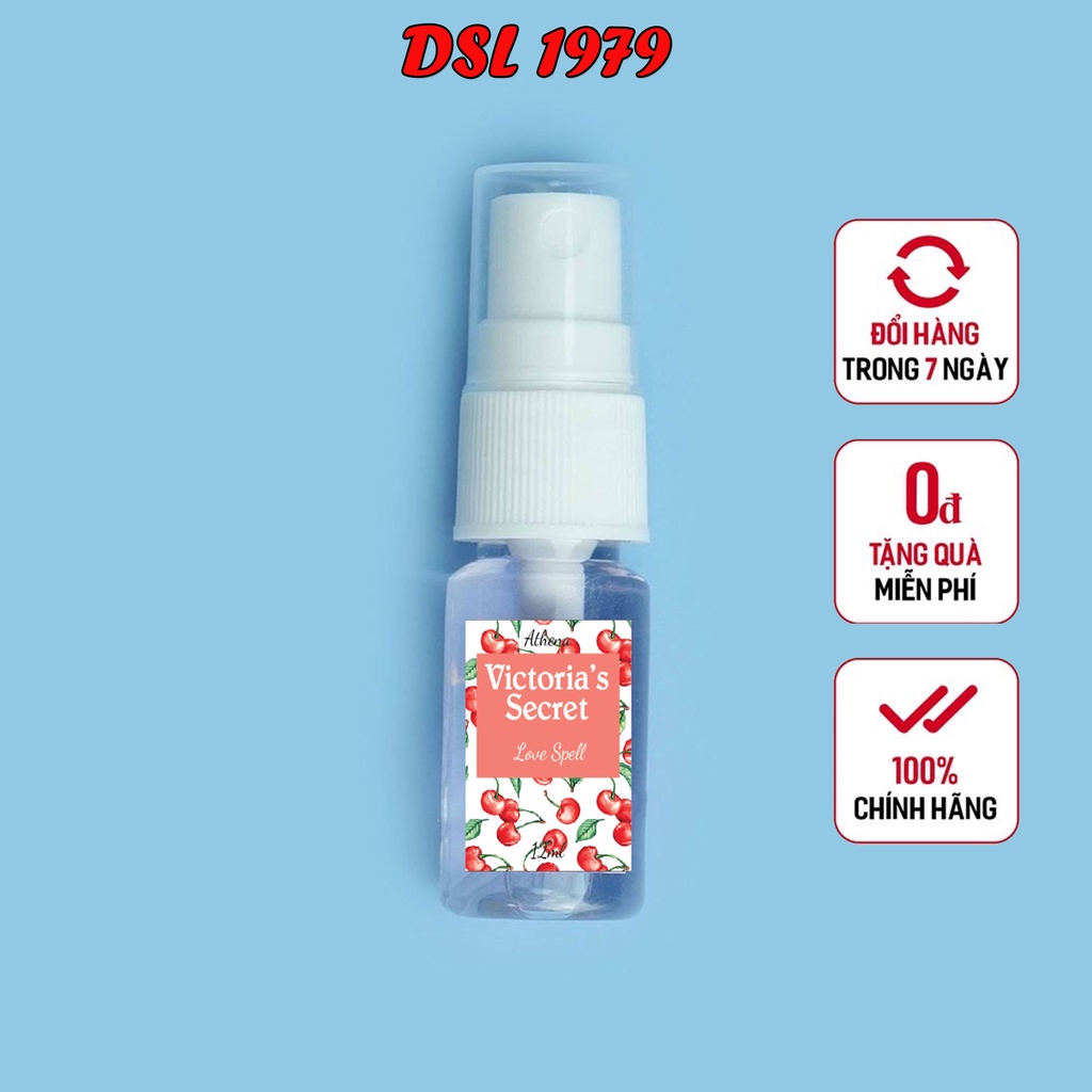 Body mist hương nước hoa toàn thân Victoria Secret, BBW 12ML (Bill Mỹ) | Thế Giới Skin Care