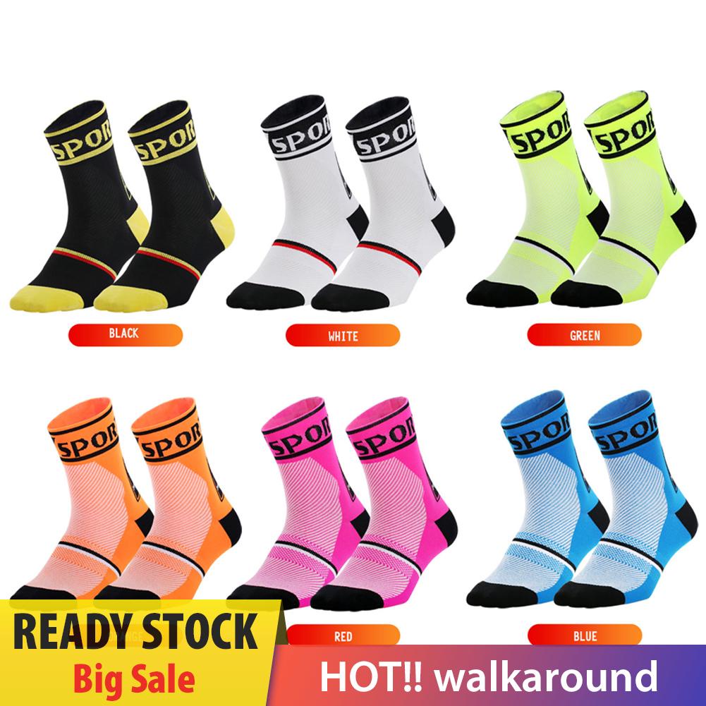 walkaround L Size Mountain Bike Riding Socks Lengthened Basketball Running Stockings