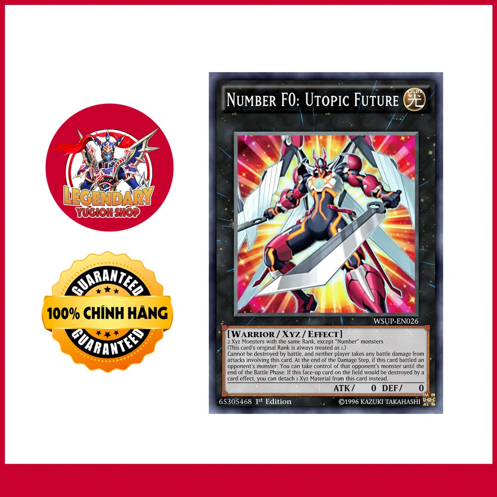 [EN][Thẻ Bài Yugioh Chính Hãng] &quot;Number F0: Utopic Future&quot;