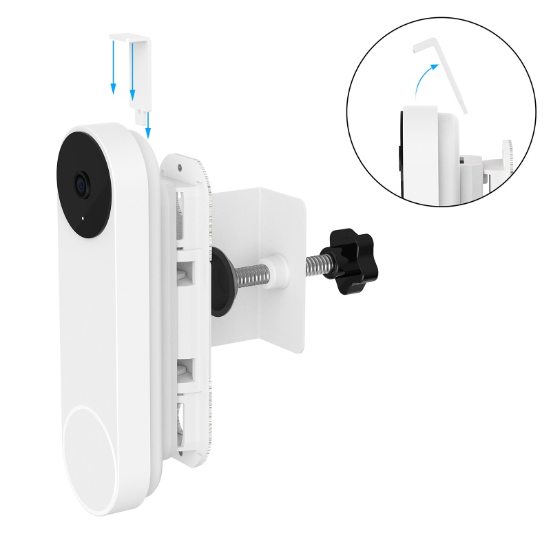 Giá Đỡ Chuông Cửa Chống Trộm Không Cần Khoan Dễ Lắp Đặt Cho Văn Phòng