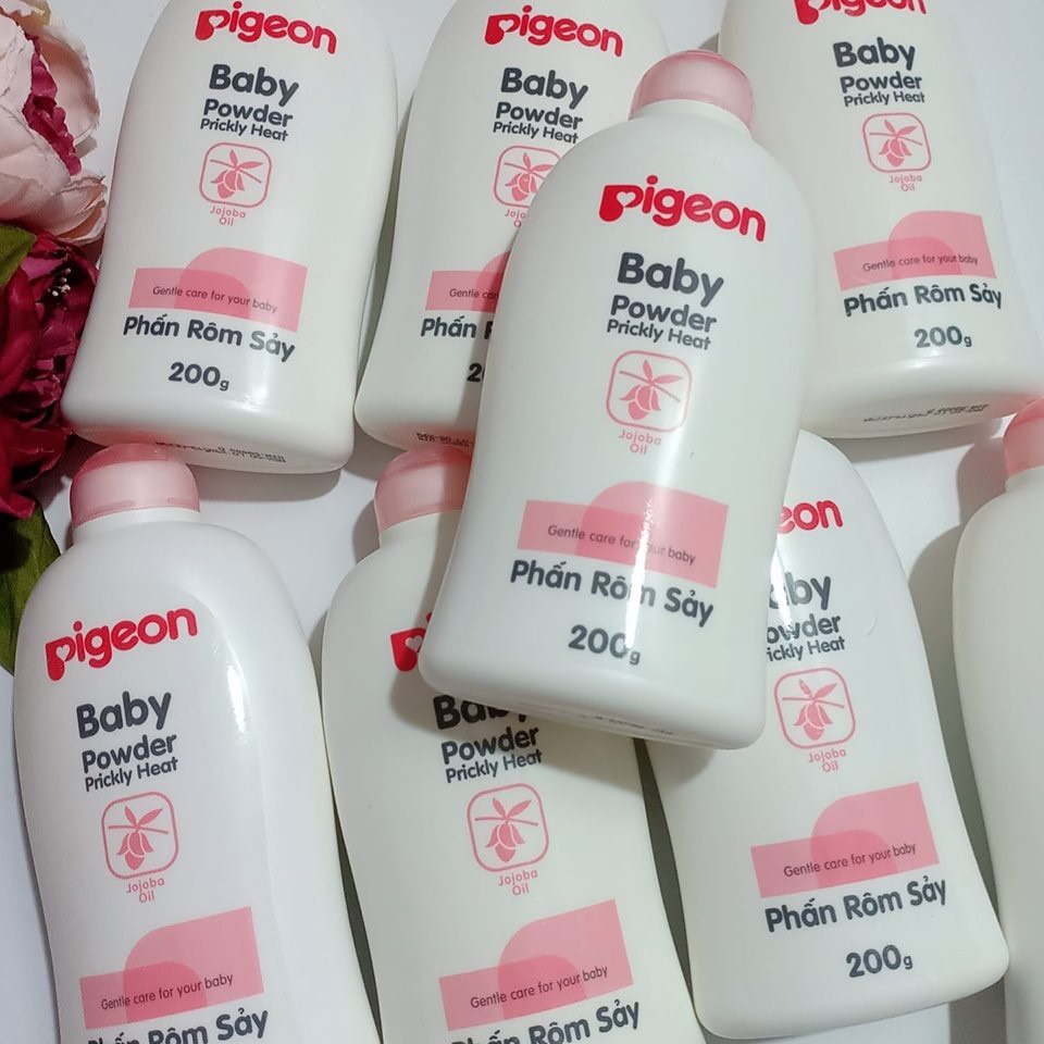 Phấn rôm Pigeon 200g