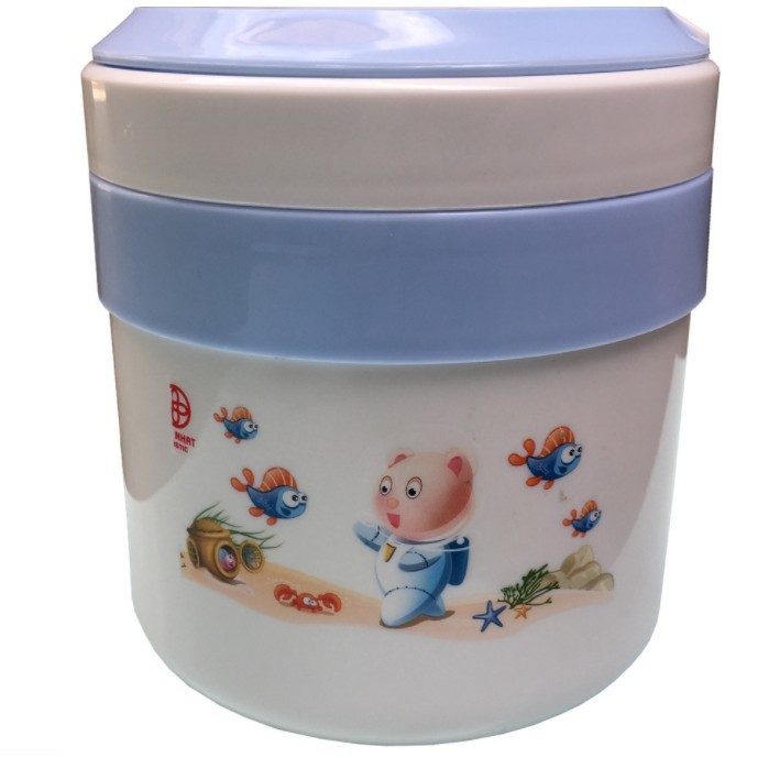Camen 2 ngăn ruột inox Việt Nhật dung tích 1L hộp đựng cơm