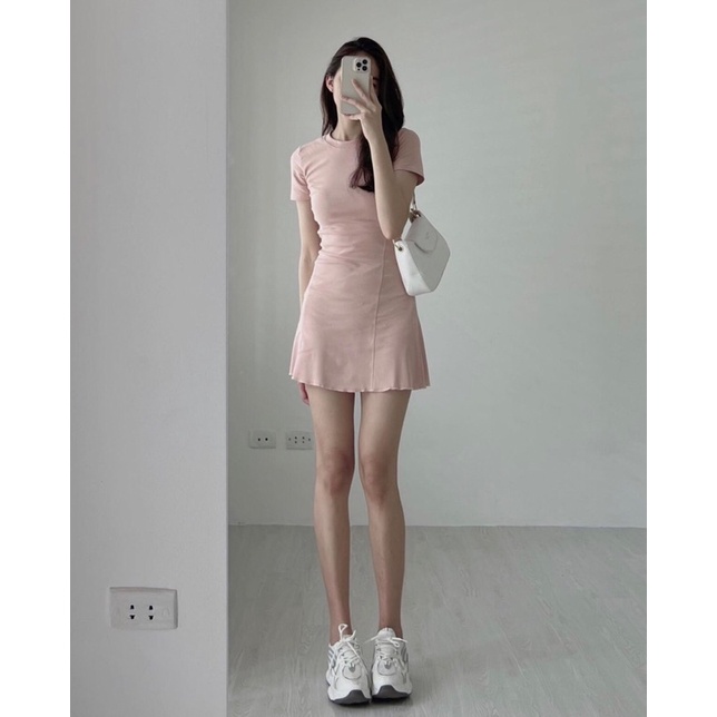 Váy body tăm xinh xắn màu hottrend