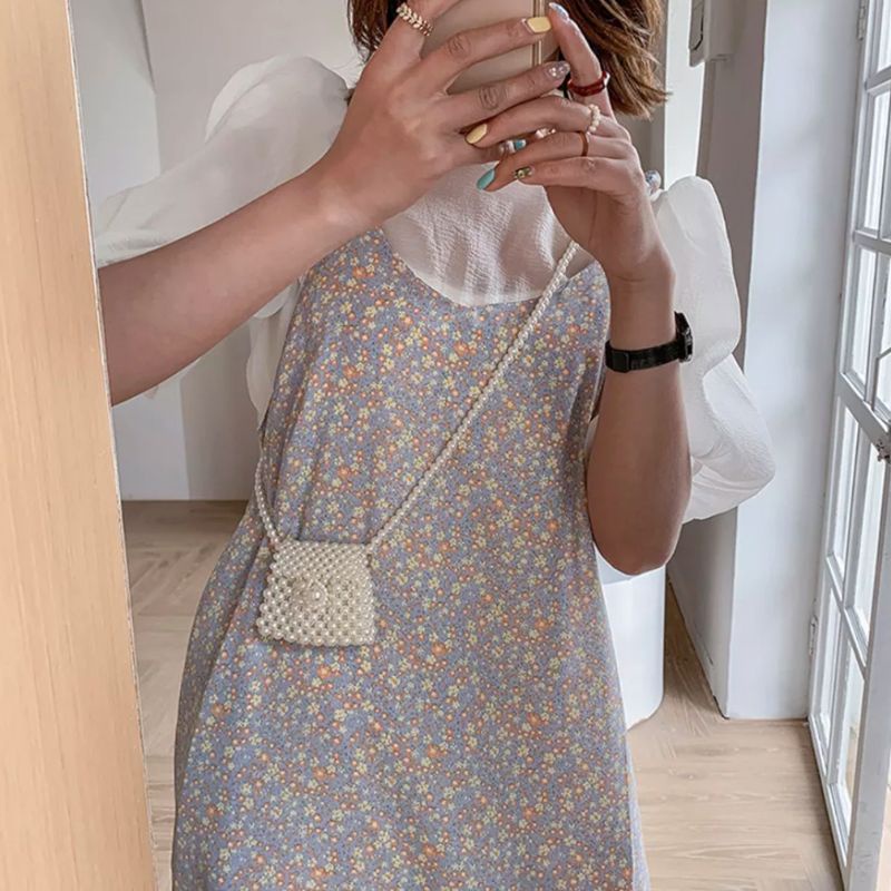 Túi Mini Kết Hạt Siêu Xinh ETSY019/ Túi Ngọc Trai Mini