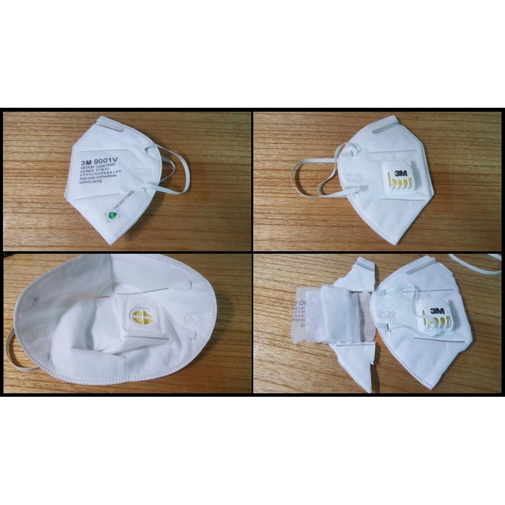 Khẩu trang 3D nam nữ chống bụi PM2.5 có van thở | BigBuy360 - bigbuy360.vn