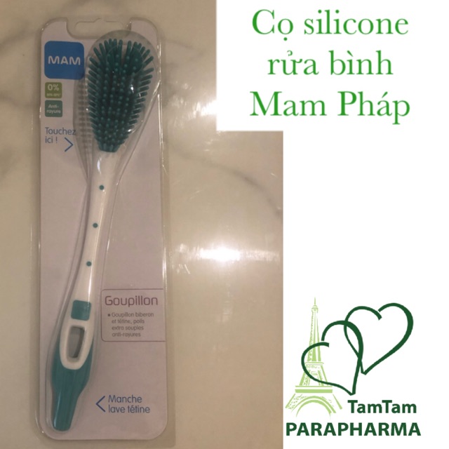 🇫🇷 Mam cọ silicone rửa bình sữa Pháp