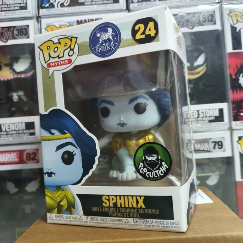 Đồ chơi mô hinh Funko Pop 24 Sphinx Popcultcha Sticker - Myths