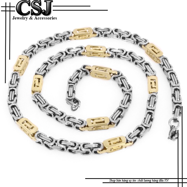 DÂY CHUYỀN INOX NAM VUÔNG CÁCH ĐIỆU  CỰC ĐẸP - Đem lại đẳng cấp phong độ cho người quen