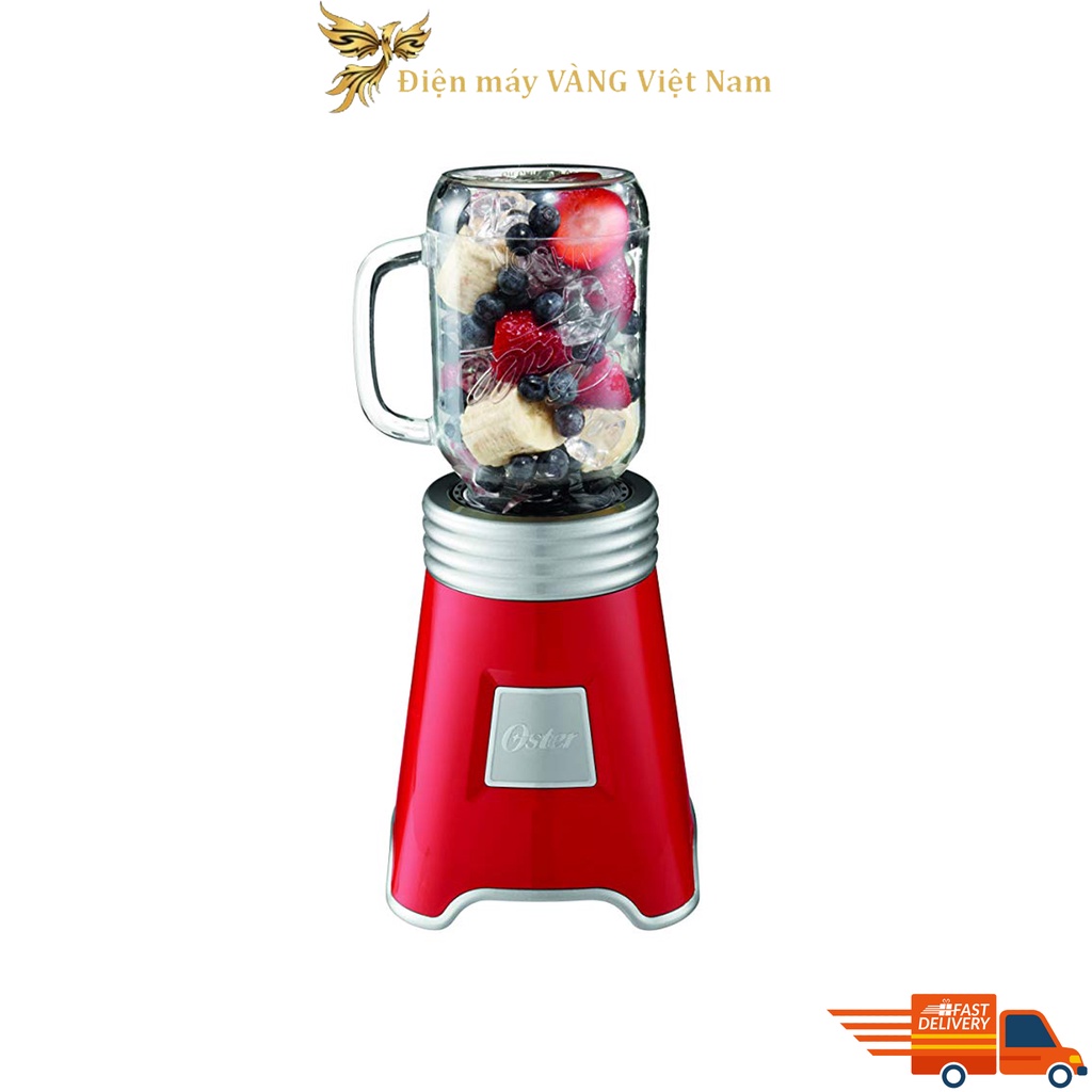 Máy xay sinh tố OSTER MASON JAR BLENDER (RED)