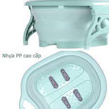 Chậu ngâm chân massage gấp gọn hàng cao cấp