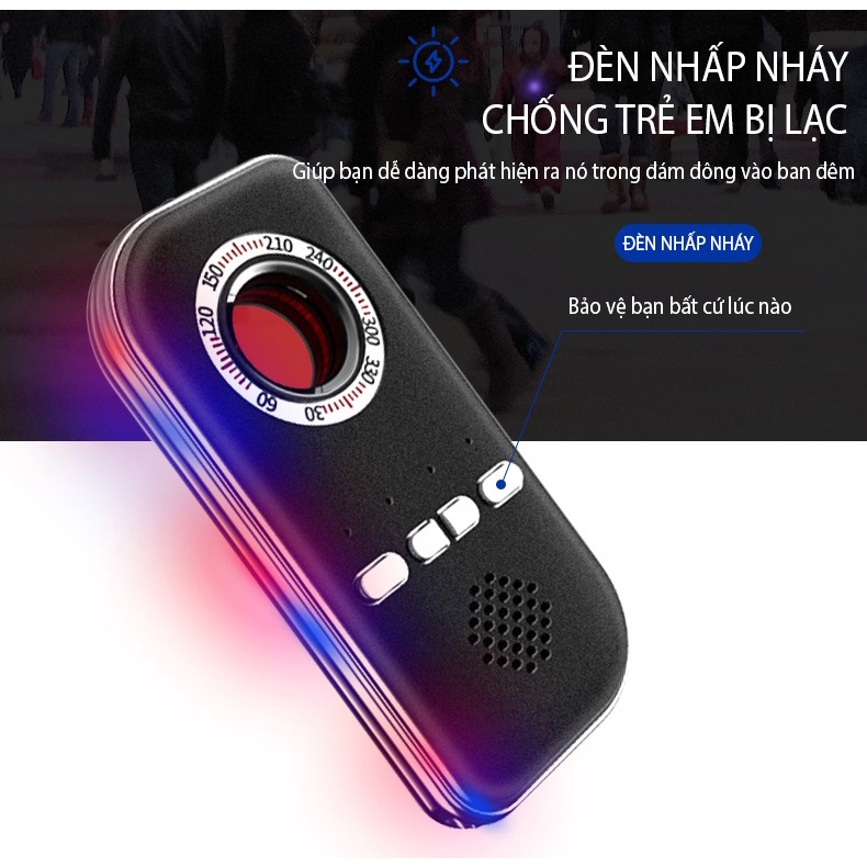 Máy Dò Camera Quay Trộm, Còi Báo Động Chống Trộm, Dò Tiền Giả Cao Cấp K300