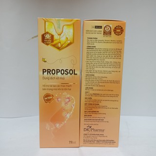 DUNG DỊCH XỊT RỬA MŨI KEO ONG PROPOSOL