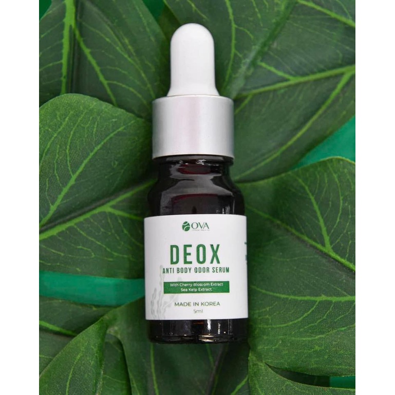 Serum Giảm Hôi Nách Ova DeoX 5ml Kháng Khuẩn, Khử Mùi, Ức Chế Tiết Mồ Hôi