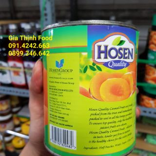 Đào ngâm lon Hosen