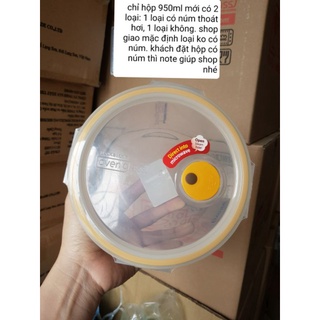 Hộp thủy tinh lock and lock cỡ lớn dung tích 950ml hàng tặng từ sữa Ensure dùng được trong lò vi sóng, máy rửa bát