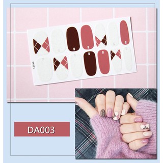 Miếng dán móng tay - Nail Wraps (14 miếng dán khô)