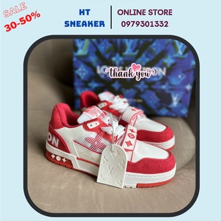 GIÀY SNEAKER LV TRAINER QUAI DÁN BẢN CAO CẤP MỚI NHẤT
