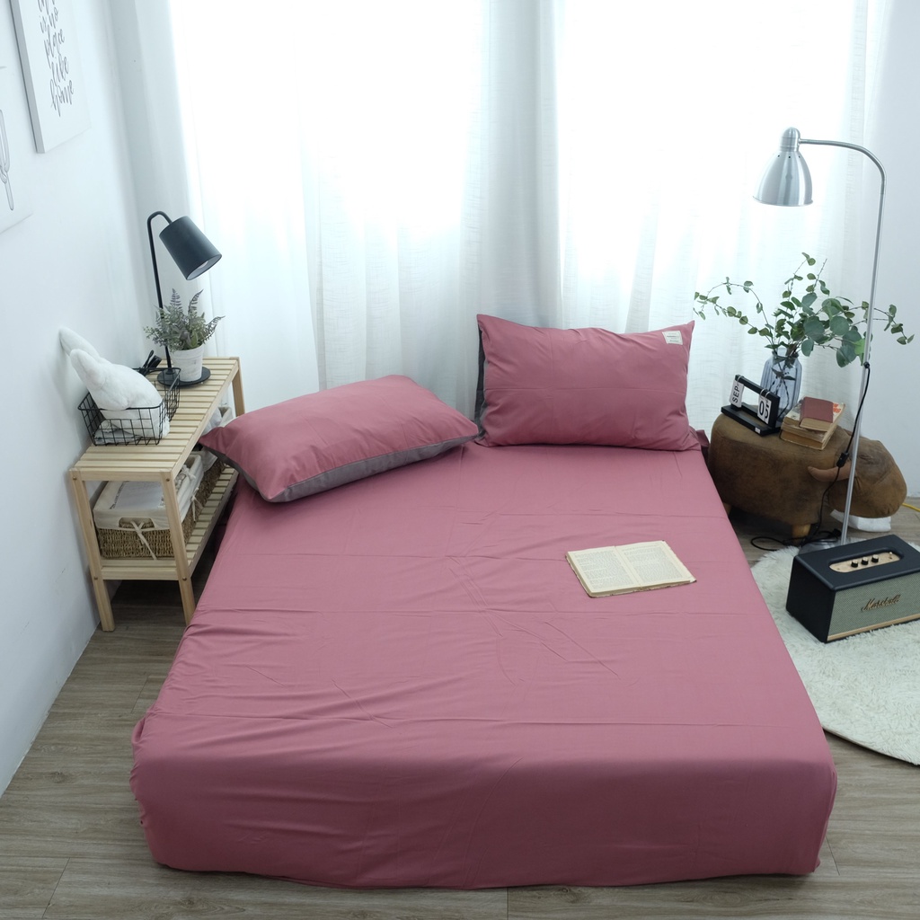 Ga Gối Tici 💝FREESHIP💝 Ga Trải Giường Xám Mềm Mịn - Thiết Kế Mịn Decor | BigBuy360 - bigbuy360.vn