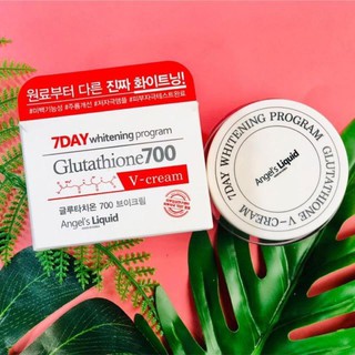 Kem Trắng Da 7day Whitening Program Glutathione 700 V-Ampe