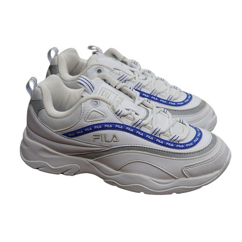 Giày Sneakers Fi.La nam nữ đế cao xuất dư - Viền nước biển