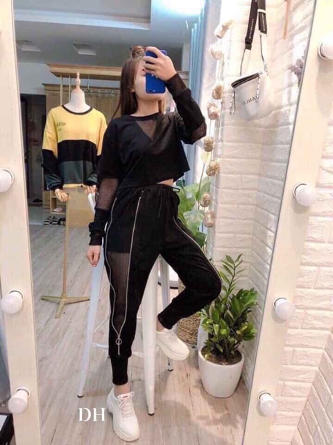 [ Mã FAMAYWA giảm 10K đơn 50K] Quần Kaki phối lưới khoá dài DH12 | BigBuy360 - bigbuy360.vn