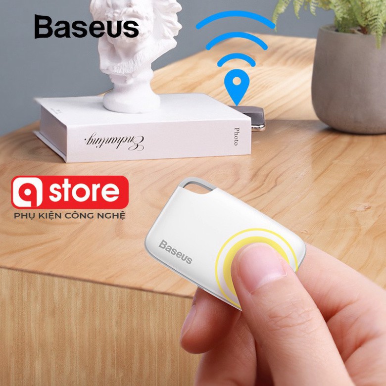 Thiết Bị Định Vị Bluetooth Baseus, Chống Quên Đồ, Thẻ Tag Móc Chìa Khóa, Chống Thất Lạc Trẻ Em, Chó Mèo