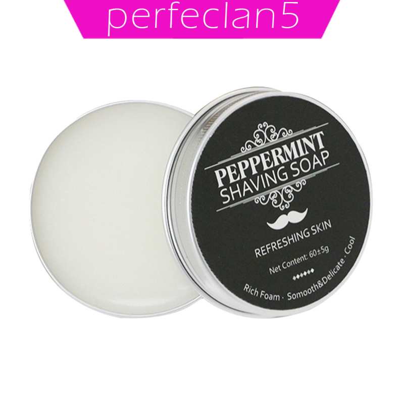 Xà phòng cạo râu nhẹ nhàng 60g kèm hộp đựng tiện dụng chất lượng cao cho nam
