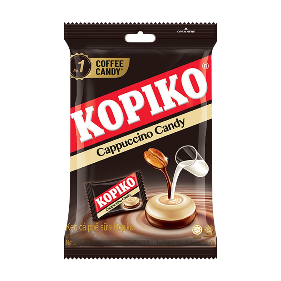 KẸO KOPIKO  CAFE 150G VÀ KẸO FRES BẠC HÀ 150G