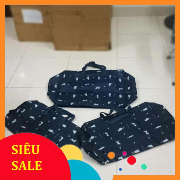 SET 3 TÚI ĐỰNG CHĂN, QUẦN ÁO CHỐNG THẤM MẪU MỚI 2020