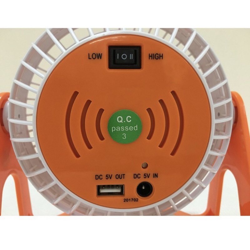 Quạt sạc mini Comet siêu mát, tiện lợi