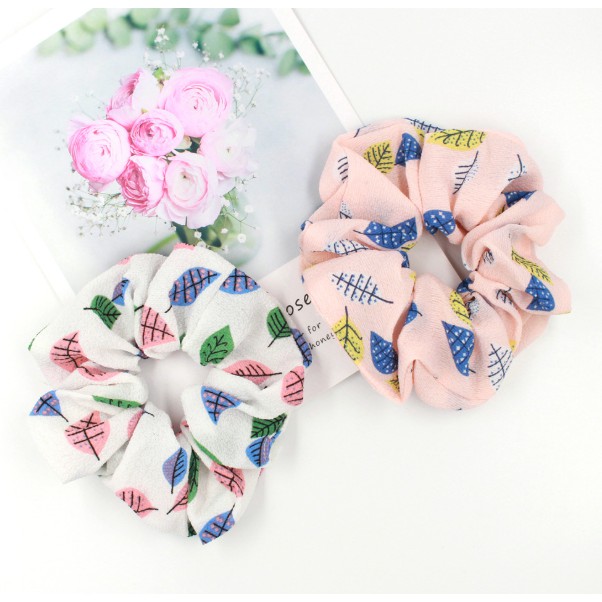 {Ảnh thật} CỘT TÓC VẢI SCRUNCHIES M4 -THỜI TRANG NỮ