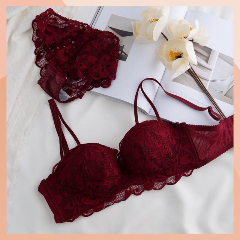 Set đồ lót ren sexy cao cấp ANOTHER ME 102 đỏ/trắng/đen/xanh dương