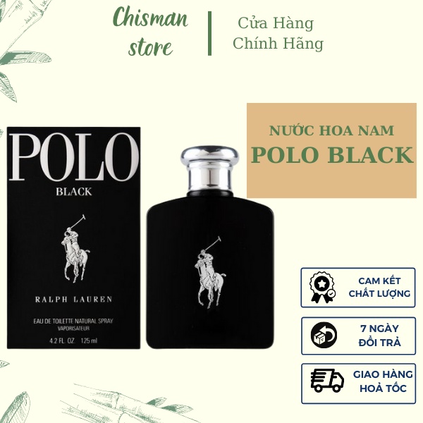 Nước hoa nam cao cấp  Polo 100ml- Nam tính quyến rủ thời gian lưu hương lâu- Chisman
