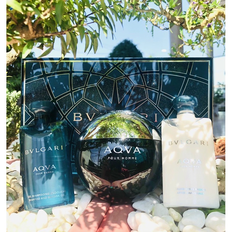 Nước hoa Bvlgari Aqva Pour Homme 100ml Full Set | BigBuy360 - bigbuy360.vn