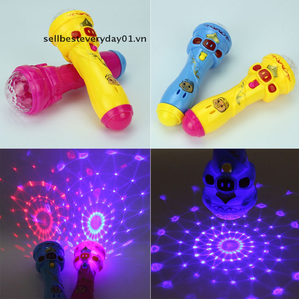 Micro đồ chơi có đèn chiếu sáng dành cho bé