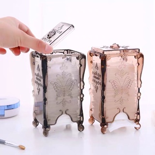 Hộp đựng bông tẩy trang vintage
