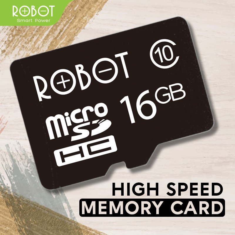 Thẻ Nhớ Micro Sd Robot Tf 8gb / 16gb Class 10 1 Năm Năm | BigBuy360 - bigbuy360.vn
