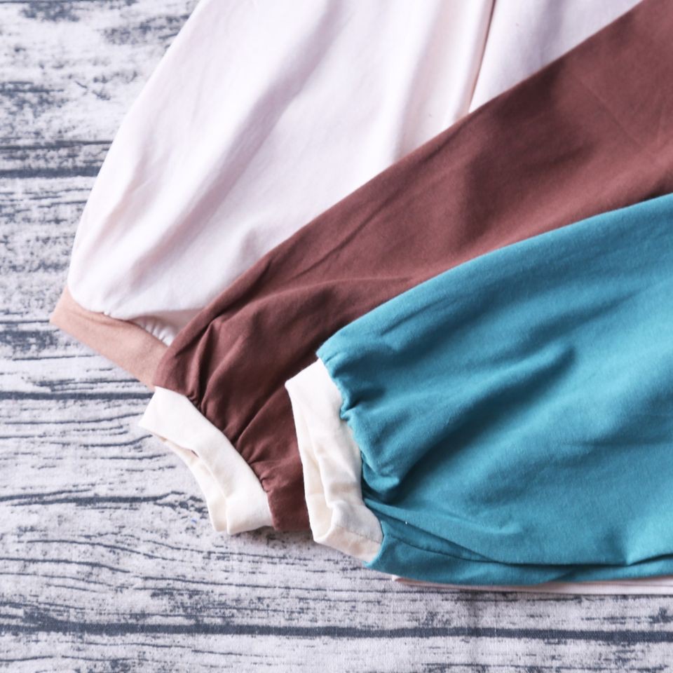 ÁO SWEATER HÌNH CÔ GÁI TAY BỒNG DÁNG RỘNG