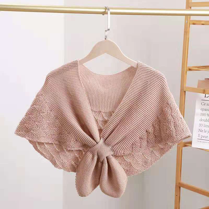 Khăn choàng cổ GAVINBROWN dệt kim họa tiết đuôi cá nhỏ nổi tiếng phong cách phương Tây mùa xuân hè