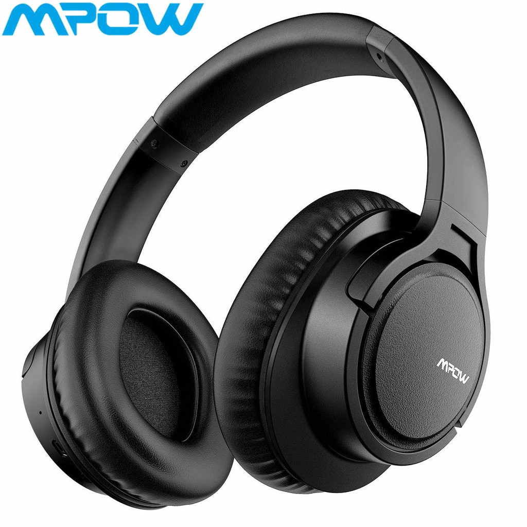 【Mpow H7】Bluetooth 4.1 Headphones Over Ear Stereo Wireless Headset with Mic& Earpads