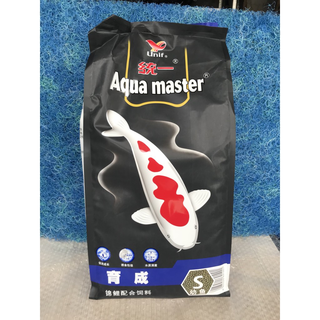 Thức ăn cá koi , cám cho Koi Aquamaster bao 5kg-hàm lượng đạm tốt và cân đối