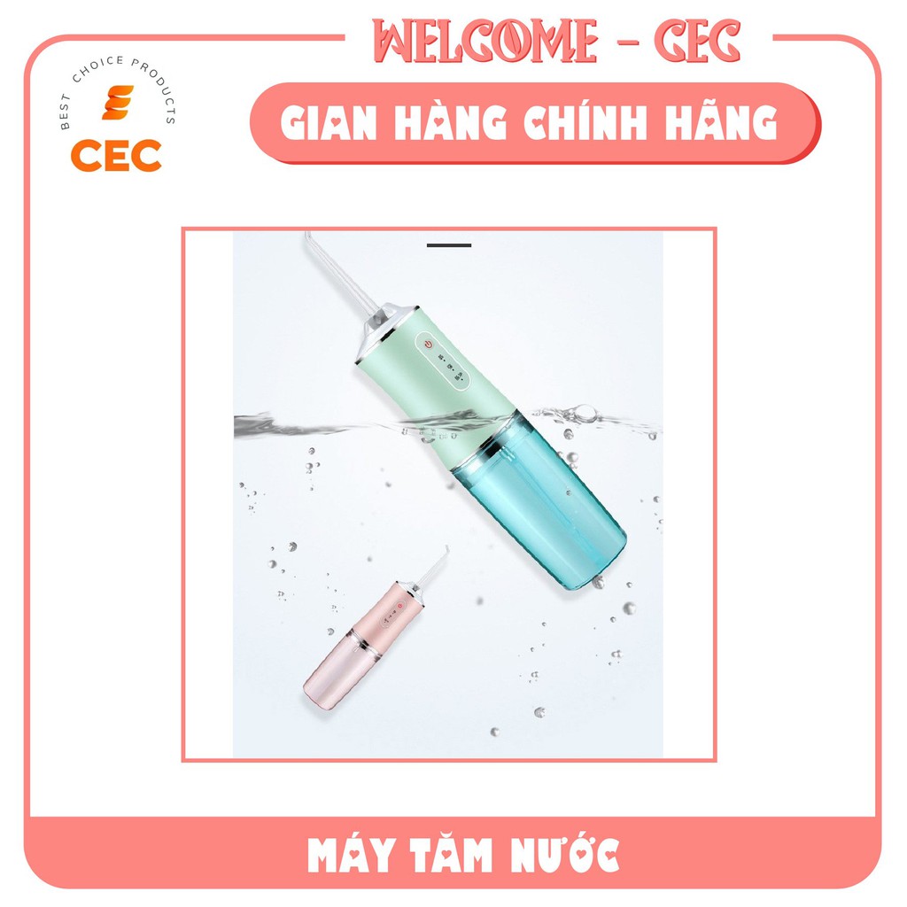 Máy Tăm Nước Cao Cấp Oral Irrigator Vệ Sinh Răng Miệng 3 Chế Độ Loại Bỏ Thức Ăn Thừa Trong Các Kẽ Răng IO15 [CEC Store]