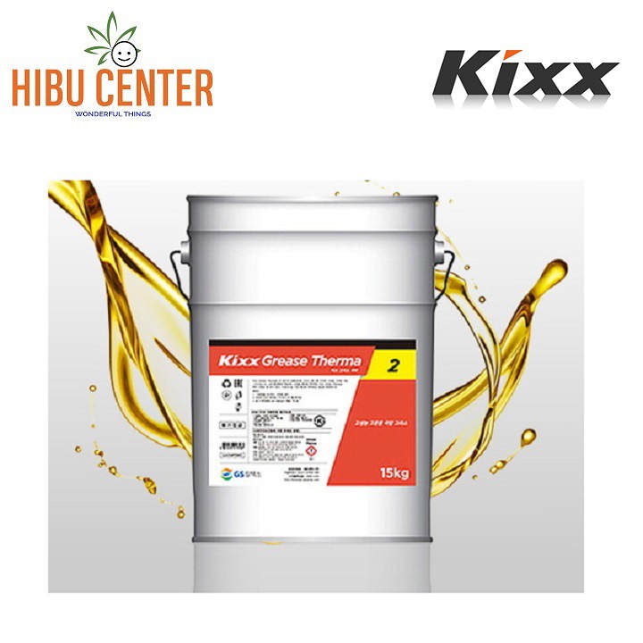 Mỡ Bò Bôi Trơn Chiệu Nhiệt KIXX Grease Therma 2 15 kg Chính Hãng