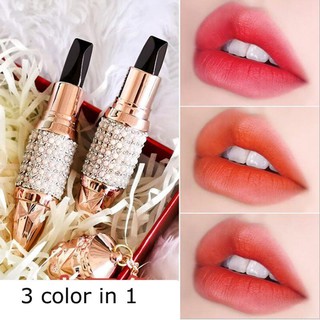 SON THỎI 3IN1 01 CÂY SON LÊN 3 MÀU HOT