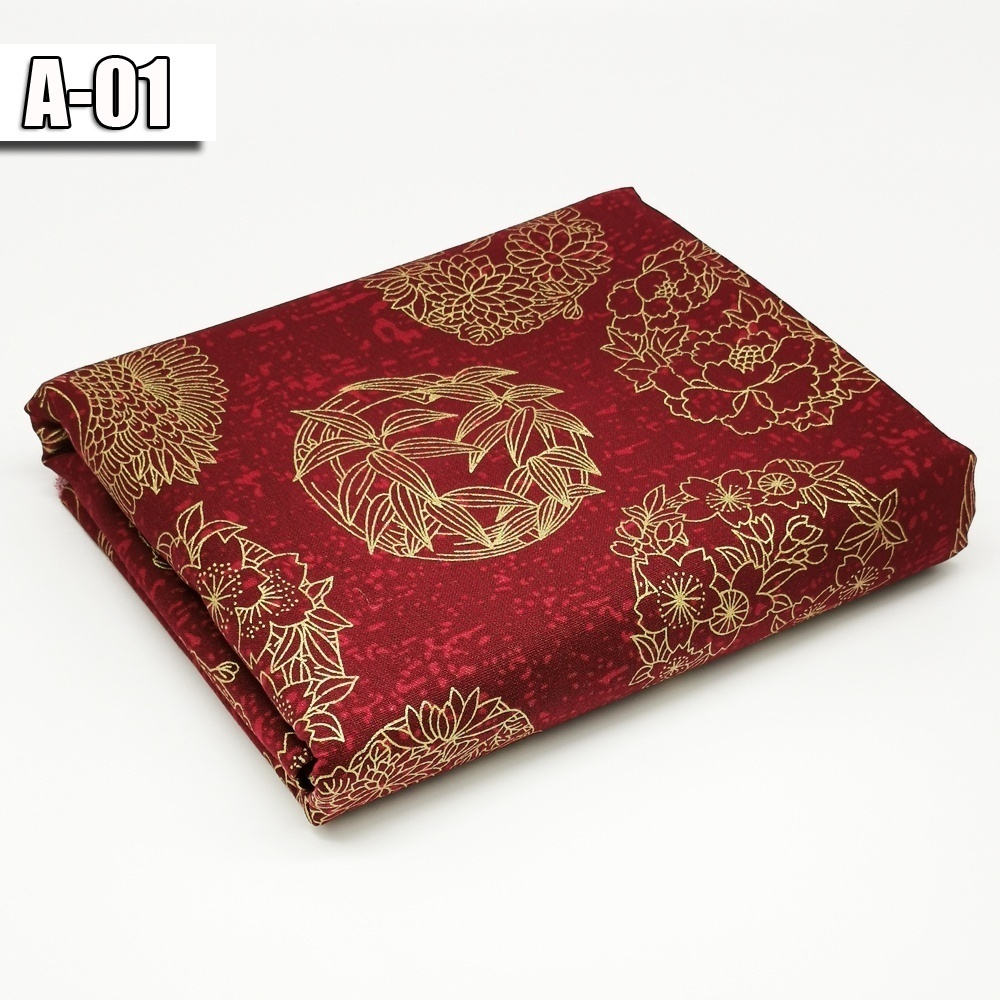 Vải 100% cotton Họa Tiết Thổ Cẩm Dùng Để May Vá