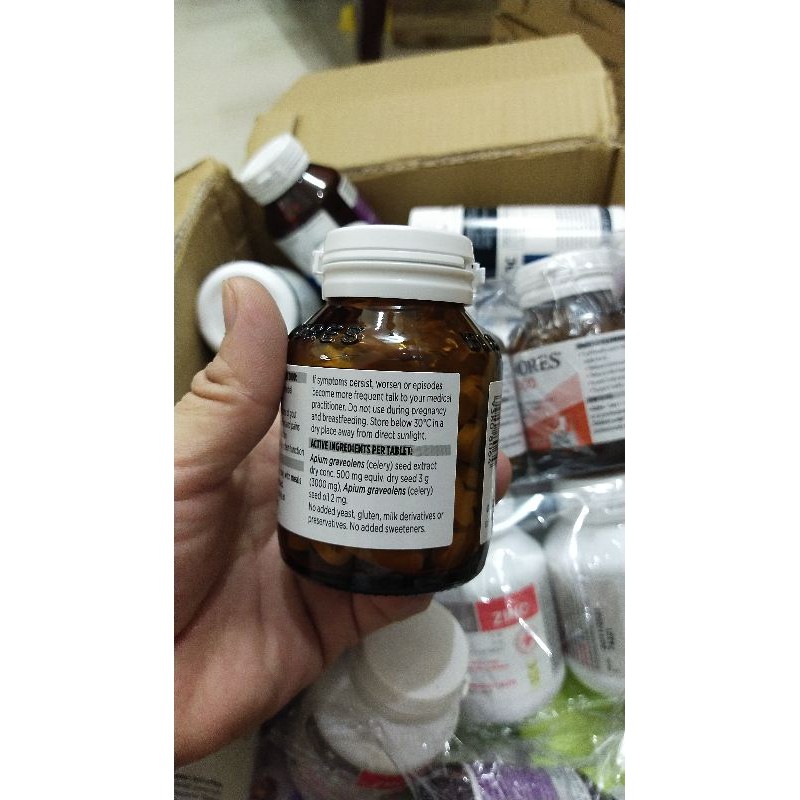 Viên uống phòng và hỗ trợ cho người Gout  - Blackmores Celery 3000 50 viên