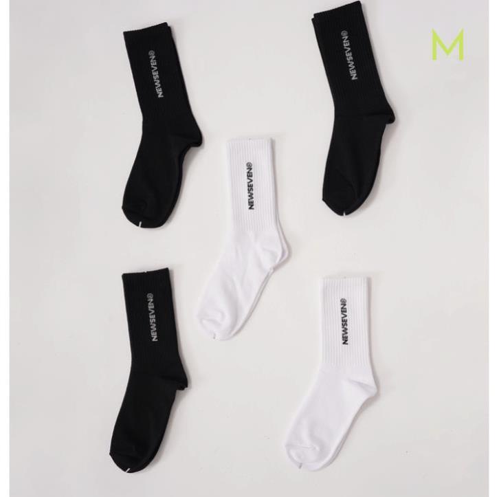 Tất cổ cao N7 NEWSEVEN vớ nam nữ Local Brand T5